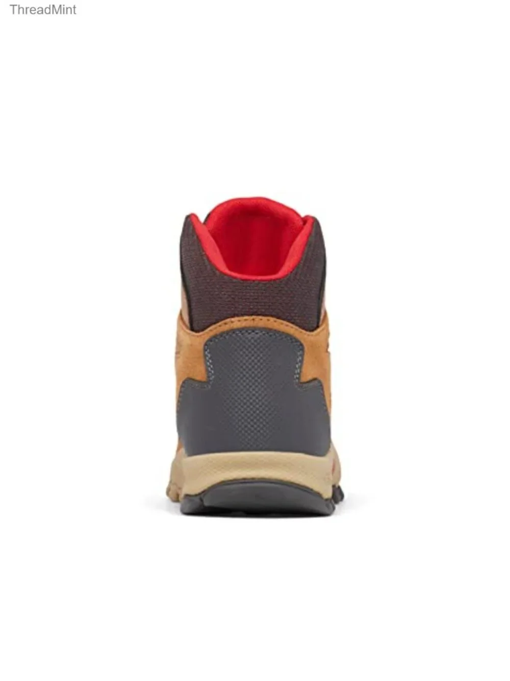 Columbia Boys Hiking Boots Suede Leather Kids Mid-Top Toggle Lace
